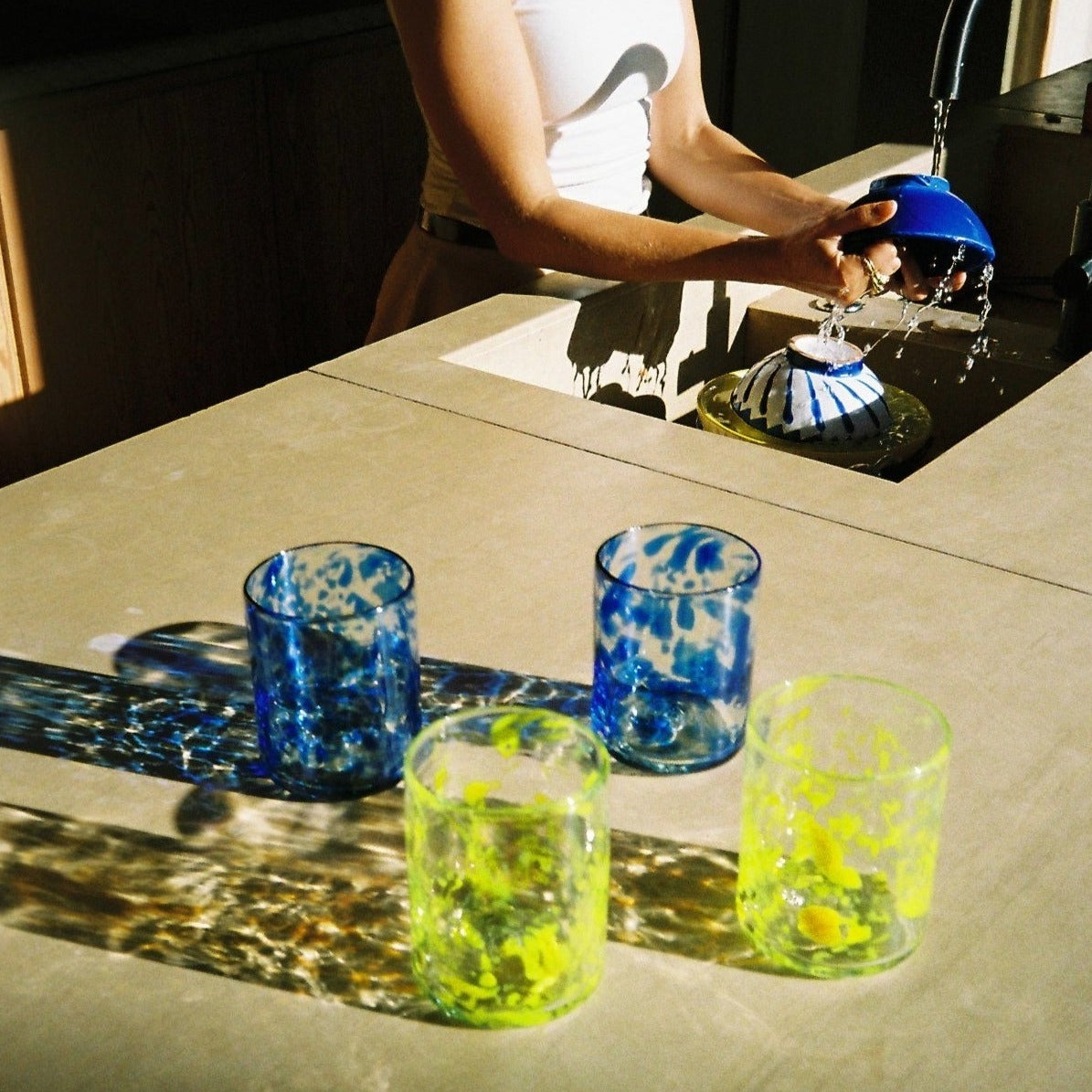 THE SPOTTED GLASS