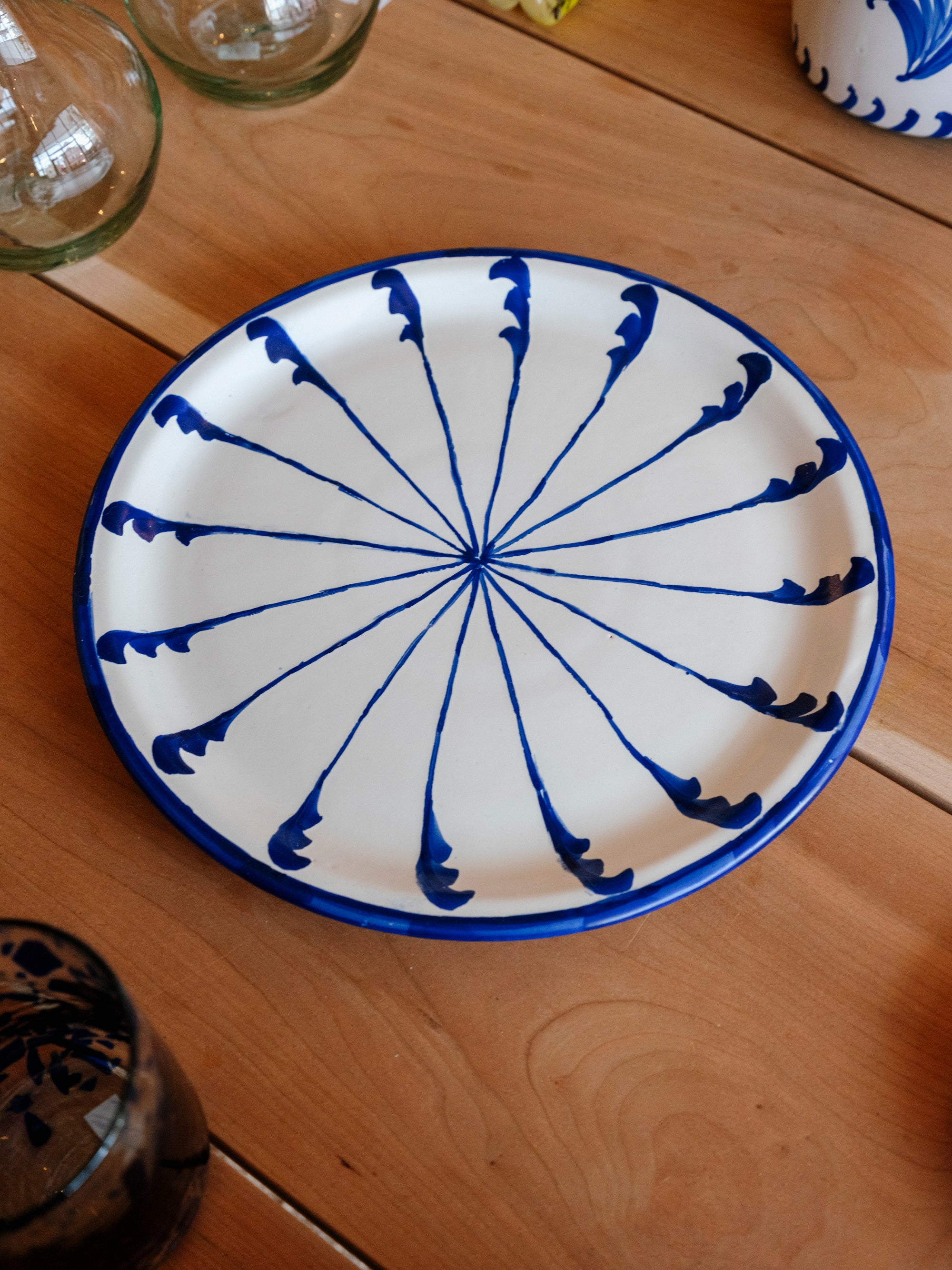 THE CANDY CANE SIDE PLATE