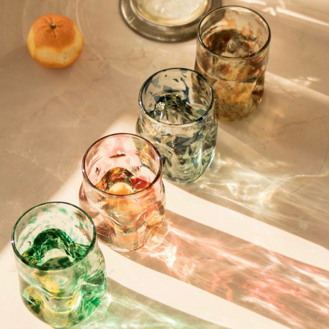 THE DEFLATED GLASS, SET OF 2