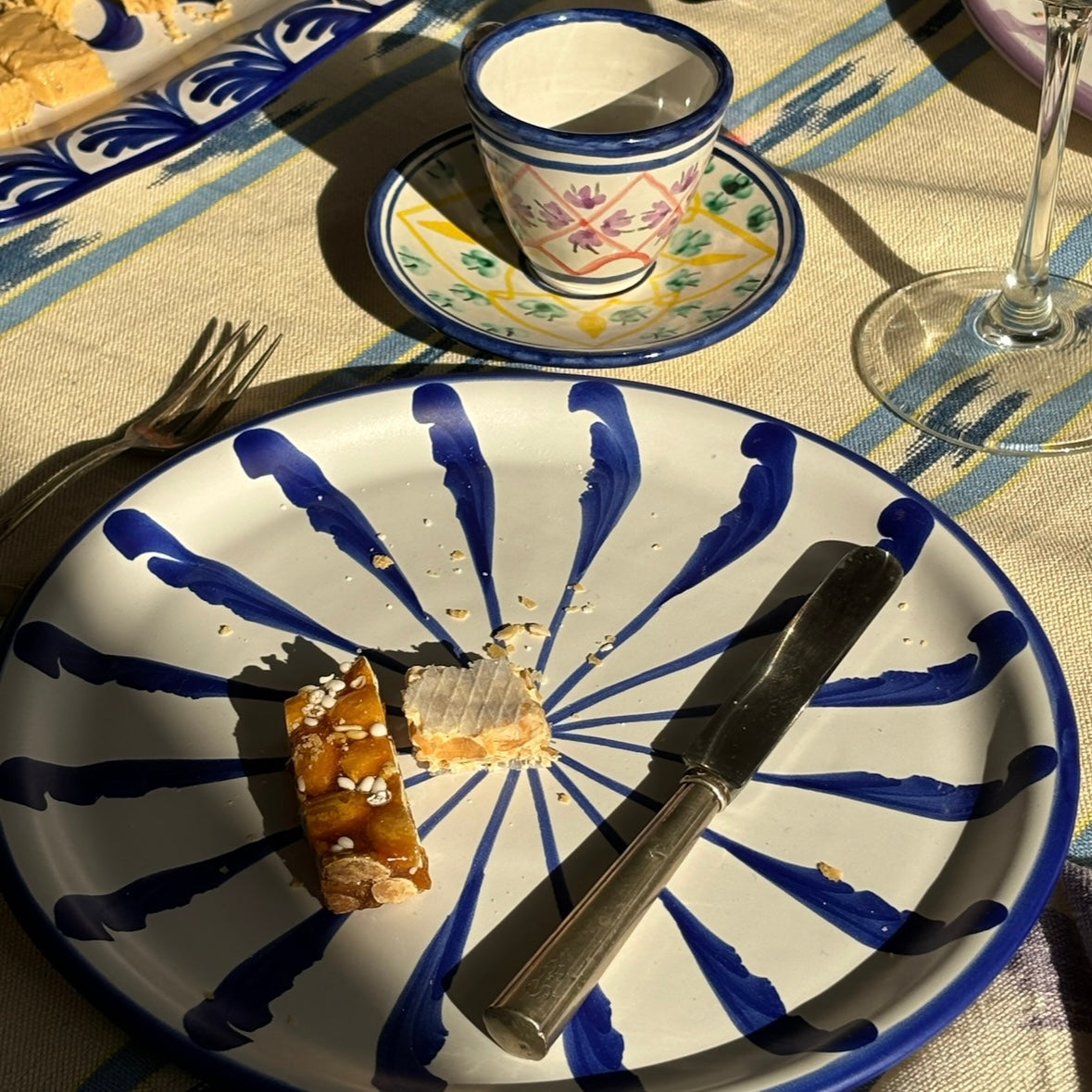 THE CANDY CANE SIDE PLATE, SET OF 4