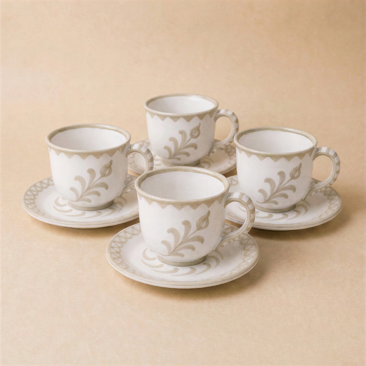 The Café con Leche Mug & Saucer Set
