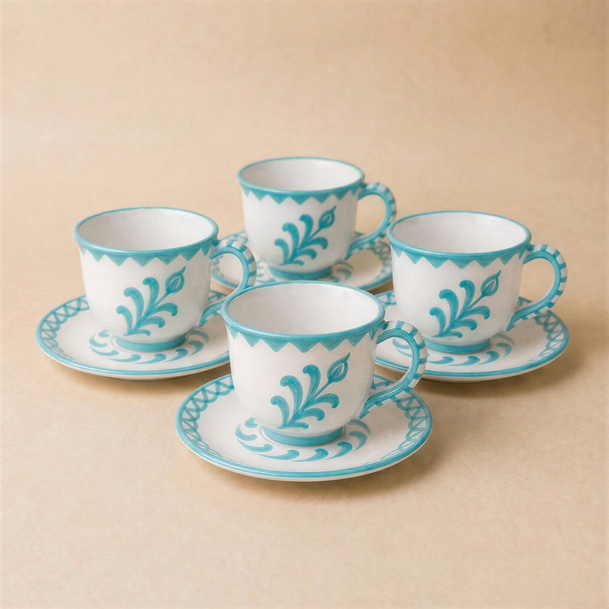 The Café con Leche Mug & Saucer Set