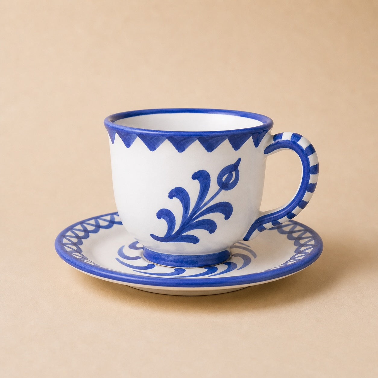 The Café con Leche Mug & Saucer Set
