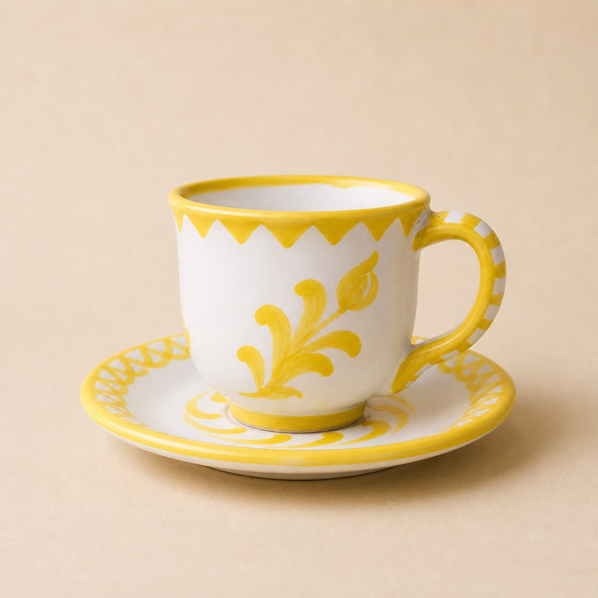 The Café con Leche Mug & Saucer Set