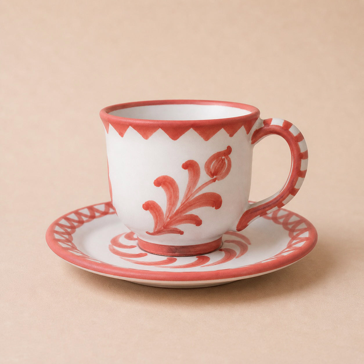 The Café con Leche Mug & Saucer Set