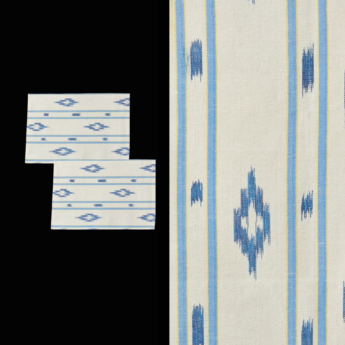 mediterranean table linens, traditional placemats, handmade table linens, spanish craft, spanish table linens, handmade fabric placemats, artisan placemats