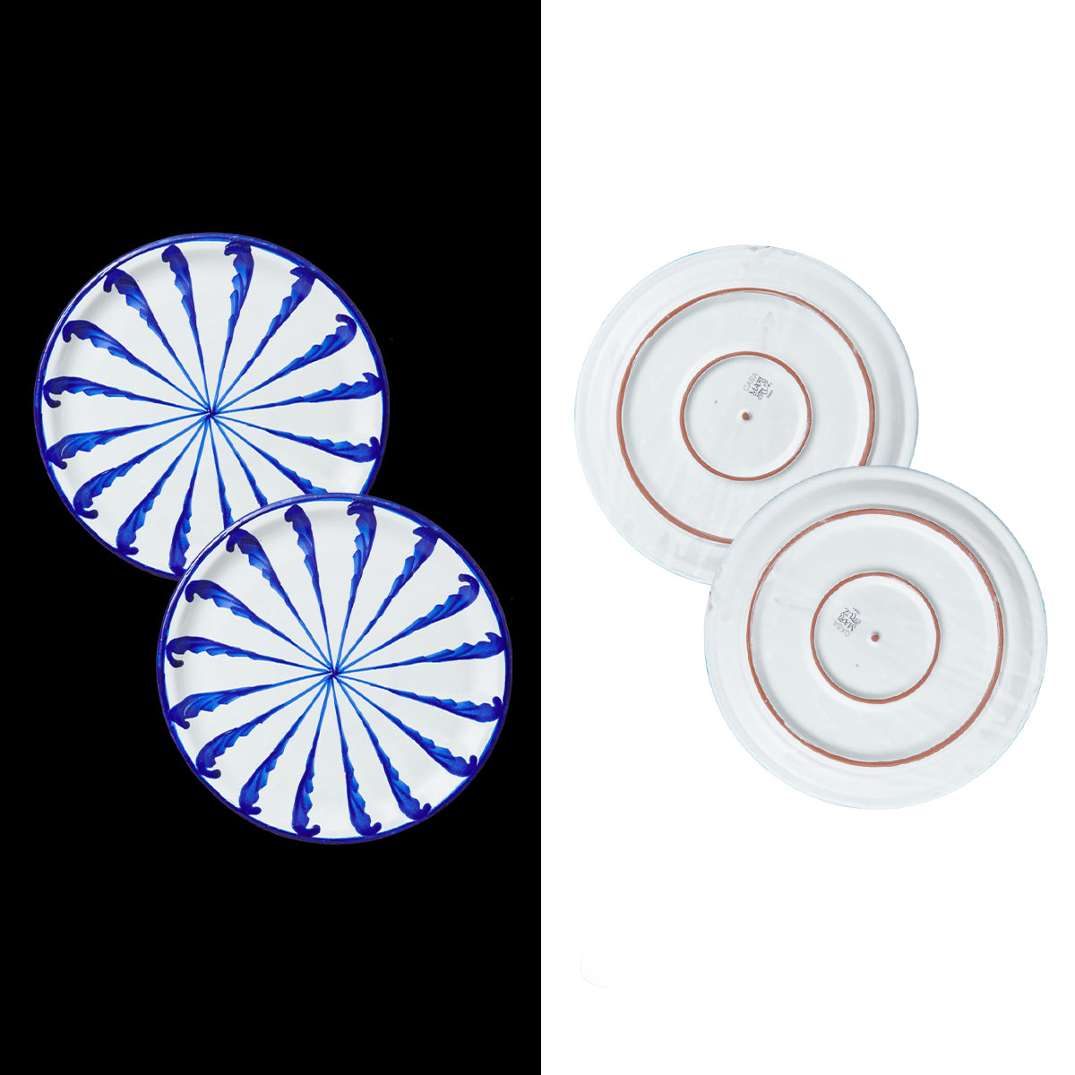 THE CANDY CANE DINNER PLATE